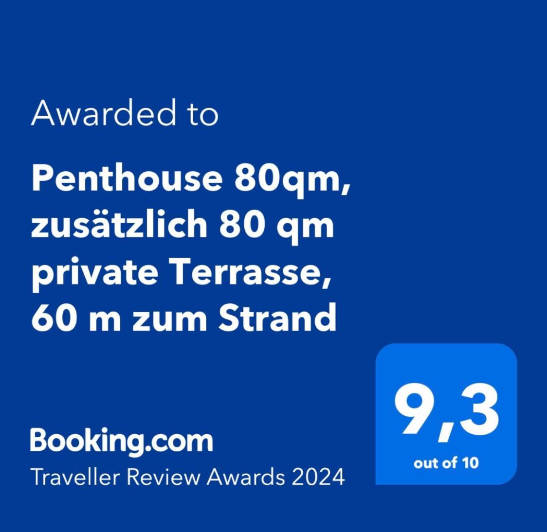 Penthouse 80Qm, Zusaetzlich 80 Qm Private Terrasse, 60 M Zum Strand Dénia Buitenkant foto